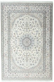 Nain Tappeto persiano 200x300 Beige (Iran) Annodato A Mano