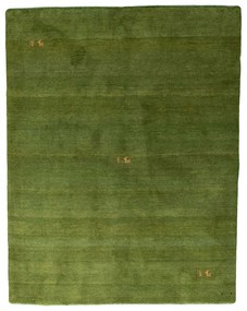 Gabbeh Tappeto persiano 160 x 210 Verde (Iran) Annodato A Mano