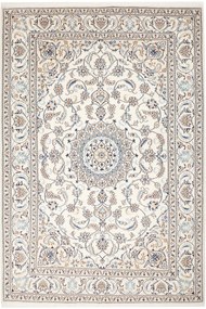 Nain Tappeto persiano 200x300 Beige (Iran) Annodato A Mano