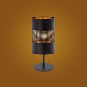 Lampada da tavolo  BOGART 1xE27/15W/230V nero/oro