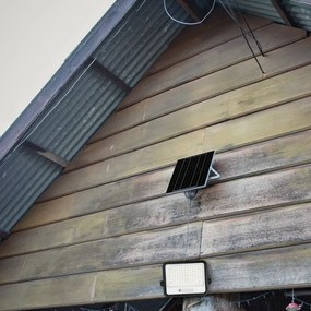 Faretto solare dimmerabile LED/200W/3,2V IP65 10000 mAh nero + telecomando