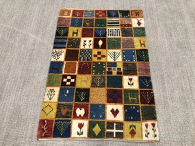 Gabbeh Tappeto persiano 120 x 80 (Iran) Annodato A Mano