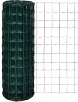 Recinzione Euro in Acciaio 10x1,7 m Verde cod mxl 47974