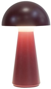 Lampada da tavolo LED viola con telecomando (altezza totale 28 cm) Sam – Sirius