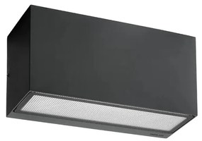 Norlys - Asker Down LED Applique da Parete da Esterno L22,5 Nero Norlys