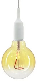 Lampadina LED FILAMENT SHAPE G95 E27/4W/230V 1800K giallo