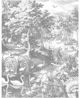 KEK Amsterdam Carta da parati panoramica Engraved Landscapes - XS