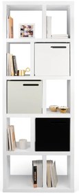 Libreria bianca 70x198 cm Berlin - TemaHome