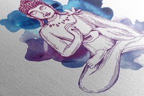 Stampa su tela – Illustrazione del Buddha