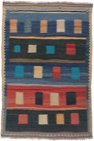 Kilim Tappeto 170 x 260 (Iran) Tessuto A Mano