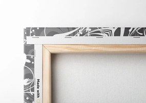 Quadro su tela – Rosetta in bianco e nero