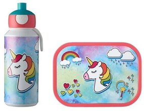 Set di borracce e snack per bambini Unicorno - Mepal