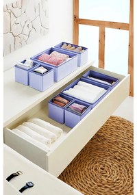 Organizer per cassetti in tessuto in set da 4 - Mioli Decor