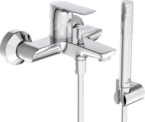 Rubinetto per vasca getto laminare cristallino Concept Air per muro cromo IDEAL STANDARD