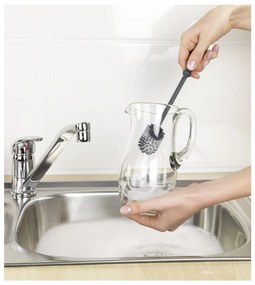 Spazzola di lavaggio in silicone, lunghezza 25 cm - Wenko