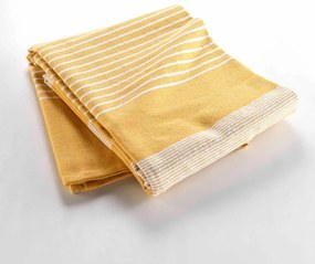 Copriletto giallo 220x240 cm Adele - douceur d'intérieur