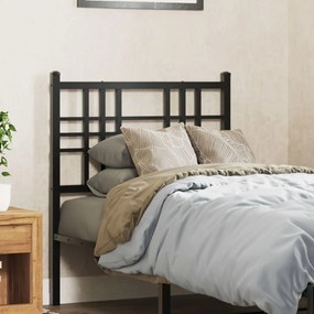 Testiera İn Metallo Nero 75 Cm /