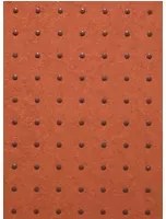 Arte International Carta da parati Dots - 31025 - Powerful Orange