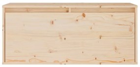 Pensile 80x30x35 cm in legno massello di pino
