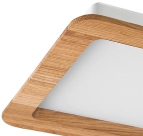 Lampada LED da incasso WOODY SPOT LED/17W/230V 3000K quercia 18,5x18,5 cm