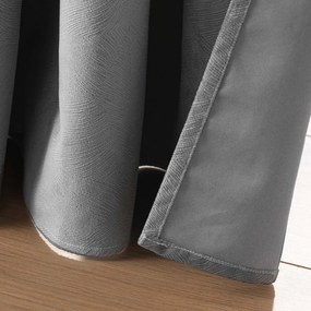 Tenda color antracite in velluto 140x260 cm Olympe – douceur d'intérieur