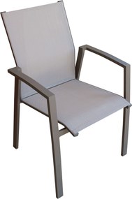 LOTUS - poltrona da giardino in alluminio