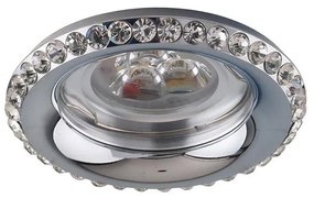 LUXERA 71080 - Lampada da incasso CRYSTALS 1xGU10/50W/230V cristallo