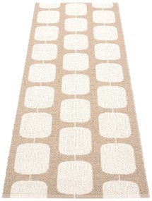 Passatoia da interno/esterno beige/color crema 70x200 cm Sten Light Nougat – Pappelina