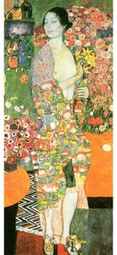 Riproduzione pittorica 30x70 cm Gustav Klimt - The dancer - Fedkolor