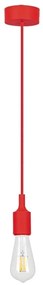 Rabalux 1414 - Lampada a sospensione ROXY E27/40W rosso