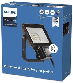 Philips - Proiettore LED da esterno con sensore PROJECTLINE LED/20W/230V IP65 4000K