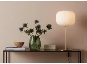 Markslöjd 107819 - Lampada da tavolo SOBER 1xE27/60W/230V bianca/ottone