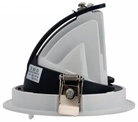 Faro LED da Incasso 15W Orientabile foro Ø100mm con driver Philips Colore  Bianco Naturale 4.000K