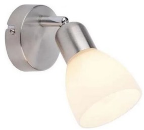 JUST LIGHT. 11951-55 - Faretto da parete KARO 1xE14/40W/230V cromo