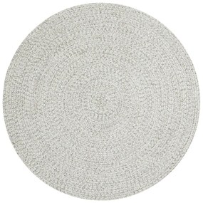 Tappeto rotondo per esterni bianco/beige ø 200 cm - NORTHRUGS