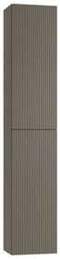 Colonna per mobile bagno Opera 2 ante P 27 x L 30 x H 160 cm laccato opaco grigio carbone