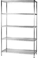 Archimede scaffale metallico scaffale 5 ripiani cm 46 x 121 x h. 200 cucina bagno garage cabina armadio