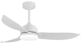 Ventilatore da soffitto Crixus bianco, D. 132 cm SULION