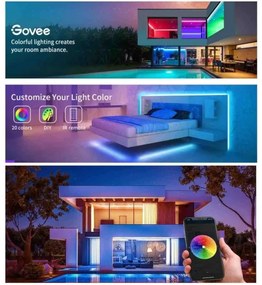 Govee - Wi-Fi RGB Smart Striscia LED 5m