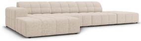 Divano angolare beige (angolo sinistro) Chicago - Cosmopolitan Design