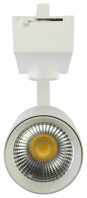 Faro LED per binario Trifase 35W  ang. 60° - Rosa per Banco Carni Colore Rosa Alimentare