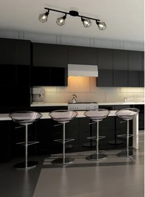 Eglo 55301 - Faretto LED ZAPATA 4xG9/3W/230V nero