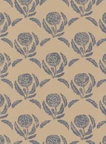 Långelid / von Brömssen Tapete Daisy - Denim