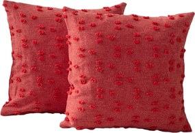 Federe decorative in set 2 pz 43x43 cm Tuffet – Mioli Decor