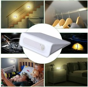 Grundig - Luce notturna a LED con sensore LED/3xAAA
