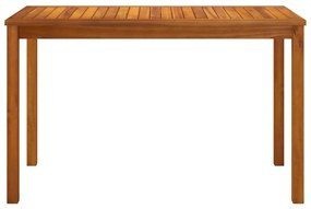 Tavolo da giardino 110x55x67 cm legno massello d&#039;acacia