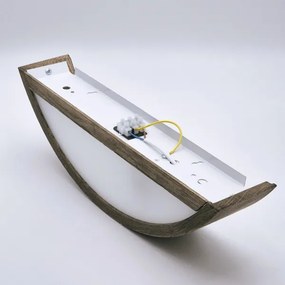 Brilagi - Lampada da parete LED CARVALHO 1xE27/60W/230V rovere noce