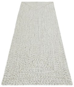 Tappeto da esterno bianco/beige 200x80 cm - NORTHRUGS