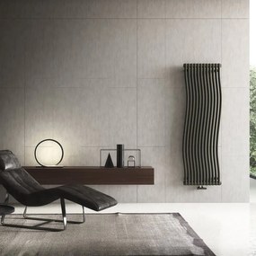 Termoarredo bagno IRSAP 180.2x48.1 cm interasse 1735 mm nero serie Tesi Runner