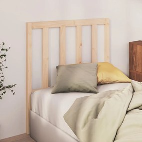 Testiera per letto 96x4x100 cm in legno massello di pino